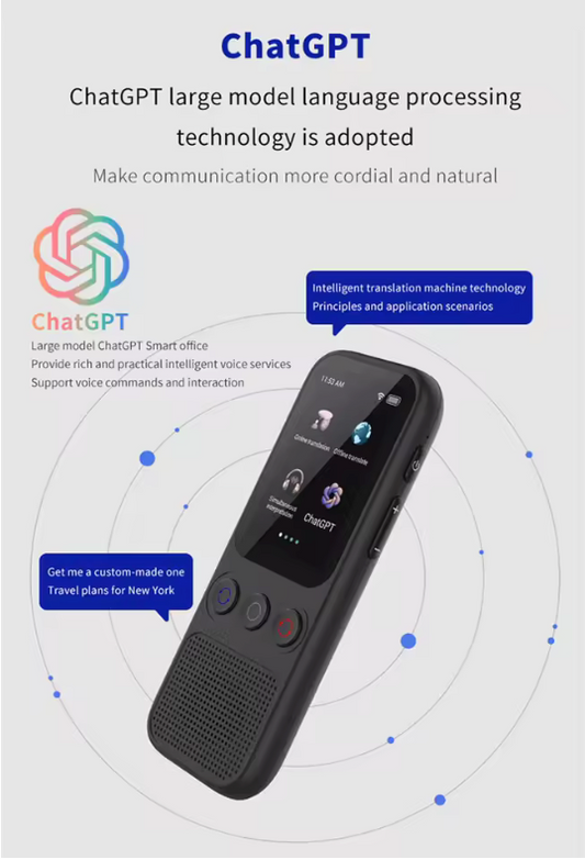 AI Portable Translator *ChatGPT Built in*