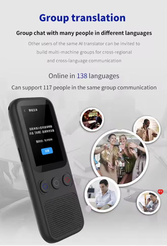 AI Portable Translator *ChatGPT Built in*